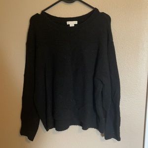 H&M Black Sweater - Size Medium
